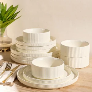 Ceramic Dinnerware Set For Four