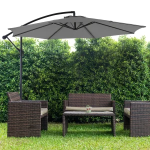 UV Protected Cantilever Garden Umbrella