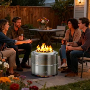 Portable Stainless Steel Fire Pit