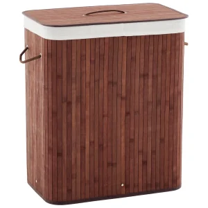 Bamboo Laundry Hamper With Lid
