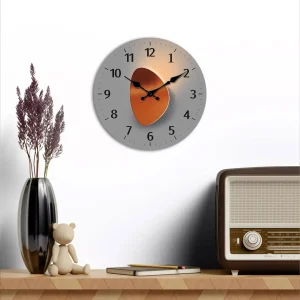 Minimalist Wooden Silent Wall Clock