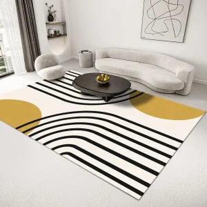 Modern Minimalist Living Room Rug