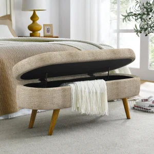 Modern End Bed Storage Bench