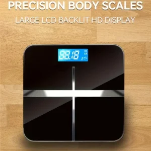 Digital Bathroom Scale with LCD Display